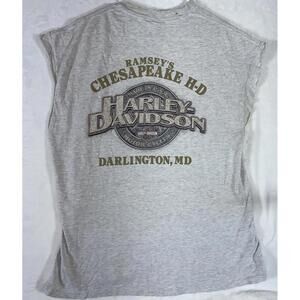 2001 Chesapeake Harley Davidson DARLINGTON, MD biker t-shirt mens XL Vintage
